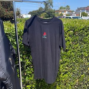 Cotton On Black Rose Tee